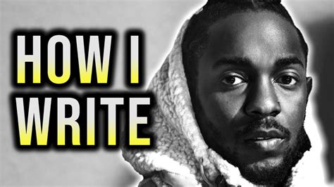 does kendrick lamar write his own music? exploring the depth of his creative process